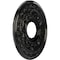 Ekena Millwork Baltimore PVC Medallion (Canopies up to 5 1/4"), 13"OD x 3 1/2"ID x 3/4"P, Textured Metallic Galaxy CMP13BAAGX - alternate 2